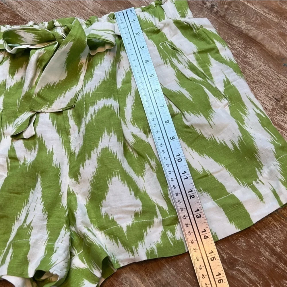 ANTHROPOLOGIE Linen Paperbag Shorts, Size S - Picture 7 of 11